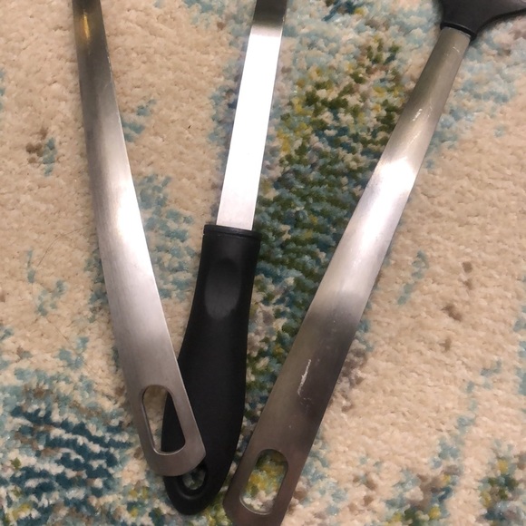 🍀 4/$15! Set of theee kitchen tools. Two spatulas and a soup ladle - Picture 5 of 10